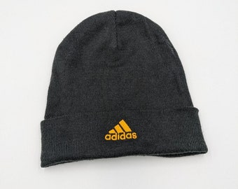 Adidas dunkelgrau Beanie Mütze Erwachsene Einheitsgröße