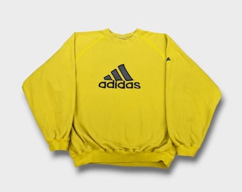 sweat Adidas vintage des années 90 - taille moyenne pour homme