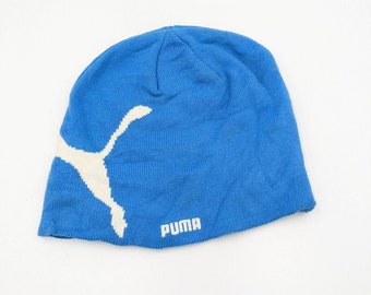 Puma blau Mütze Beanie Mütze Erwachsene small-medium