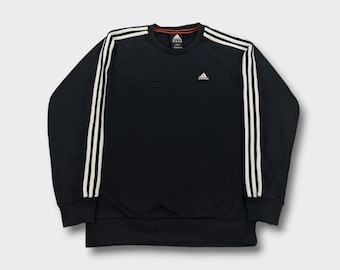 Adidas schwarzes Sweatshirt - Herrengröße Medium
