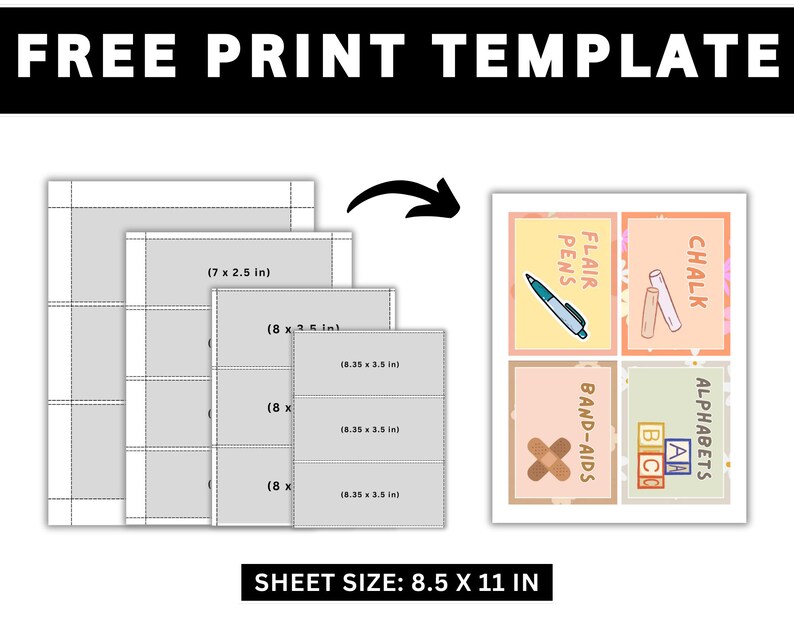 Editable Supply Bin Labels Classroom Supplies Pastel Paradise,printable