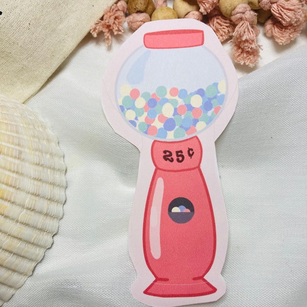 Pastel Gumball Machine Sticker