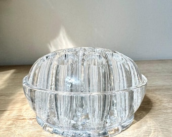 Vintage Glass Orb Desk Tidy | Flower Frog | Paperweight