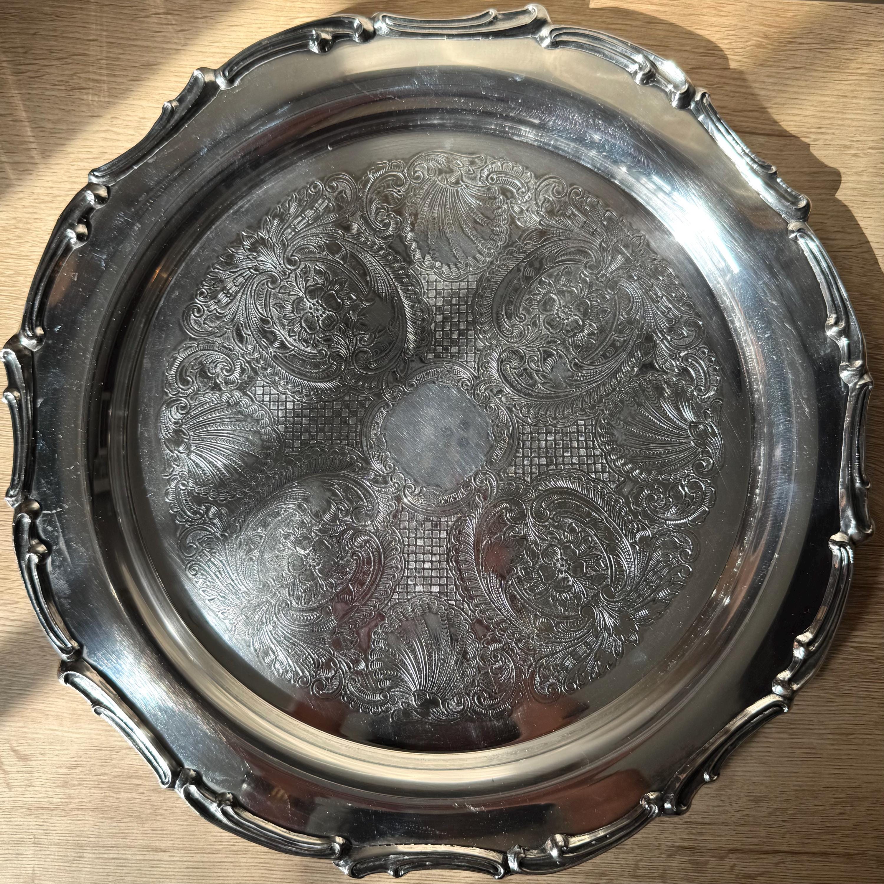 Leonard Silver Tray - Etsy