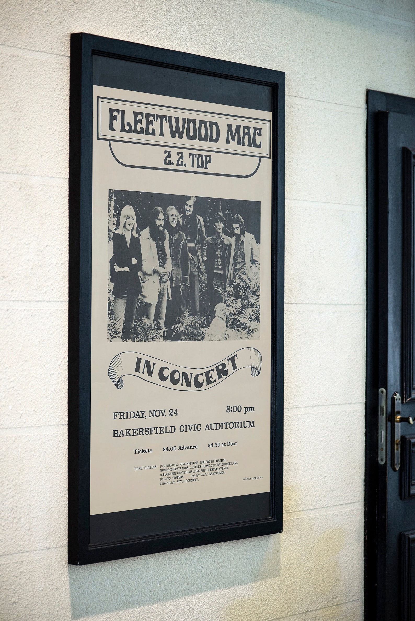 Fleetwood Mac Poster Vintage Music Posters Fleetwood Mac Prints Concert ...