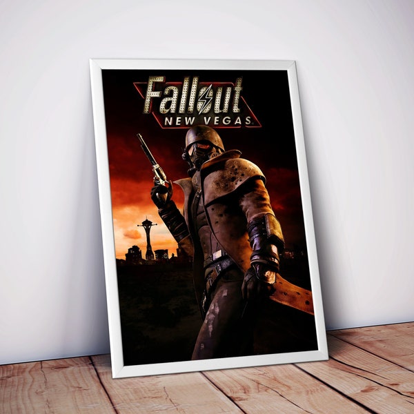 Fallout Poster | Fallout New Vegas Poster | Gaming Poster | Video Game Poster | Wall Decor Poster | Gaming Poster Print | Gaming Gift