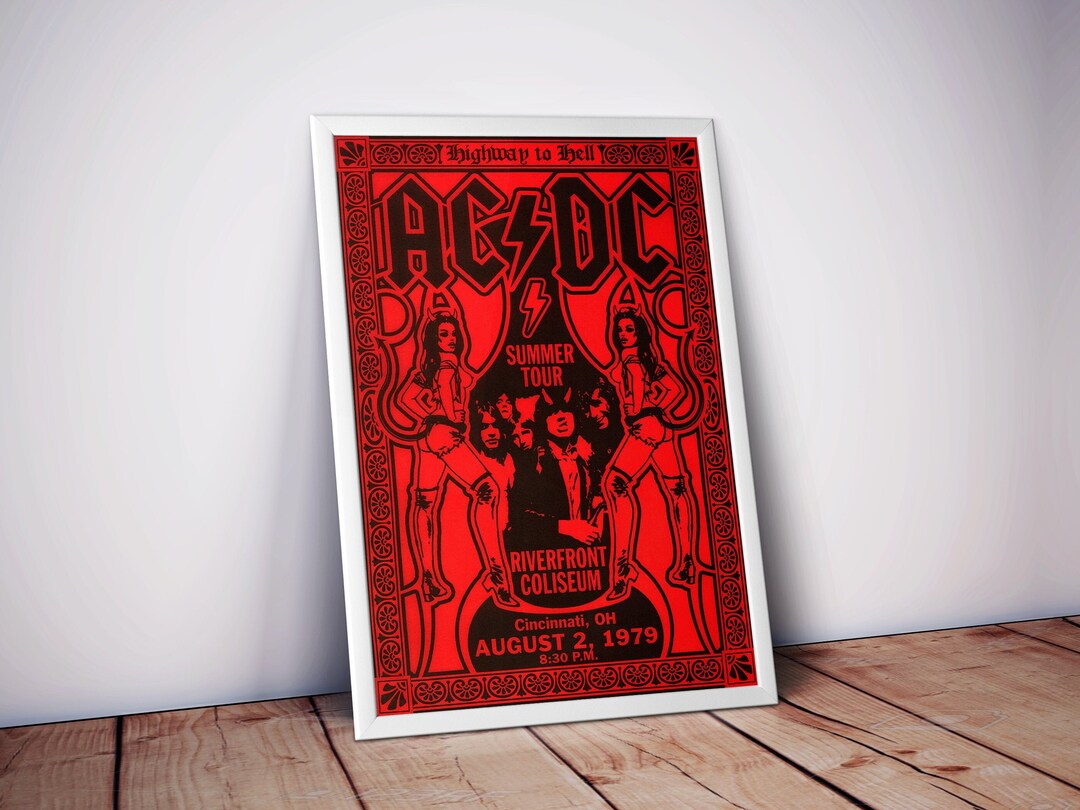 AC/DC Poster Concert Posters ACDC Poster Prints Music Poster Prints ...