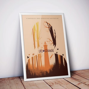 Life Is Strange Poster | Gaming Poster | Life Is Strange Prints | Video Game Poster |  Large Poster Print | Wall Decor Poster | Gaming Gifts