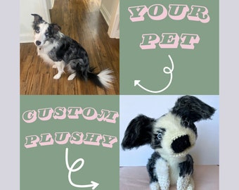 Custom Pet Plushie - Any Species, Any Breed