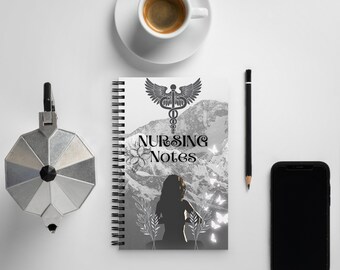 Carnet de notes sur la montagne des soins infirmiers : cadeau pour IA, IAA