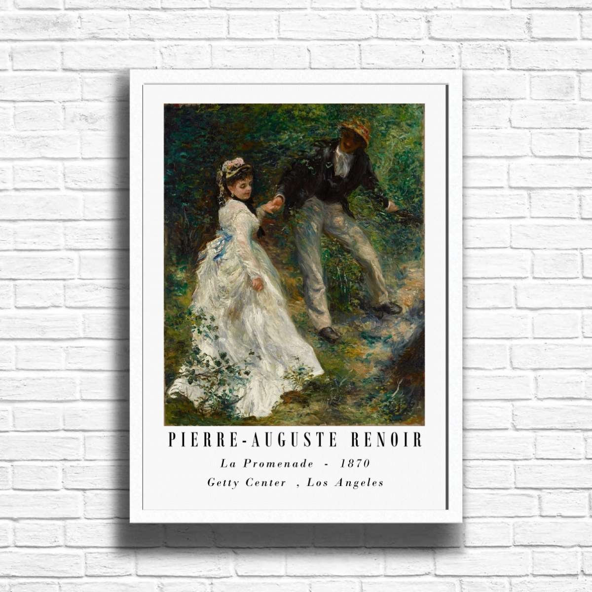 Renoir La Promenade Print: Classic Fine Art Reproduction - Etsy