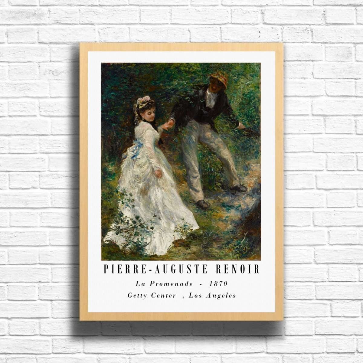 Renoir La Promenade Print: Classic Fine Art Reproduction - Etsy