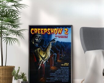 Creepshow Movie Poster: Vintage Horror Film Art Print