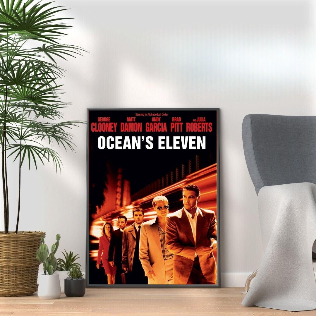 オーシャンズ11の映画ポスター：2000年代の映画アートプリント - Etsy 日本