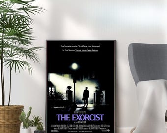 The Exorcist Movie Poster Print: Vintage Horror Film Art
