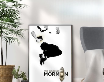 The Book of Mormon Musical Poster: Broadway West End Wall Art