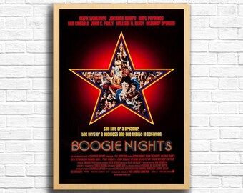 Boogie Nights Movie Poster: 90s Retro Film Art (A3 A4 A5) - Etsy