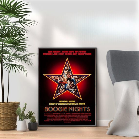 Boogie Nights Movie Poster: 90s Retro Film Art (A3 A4 A5) - Etsy