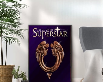 Jesus Christ Superstar Poster: Broadway Musical Wall Art