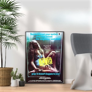 Rabid Horror Movie Poster Print: Vintage Scary Film Art