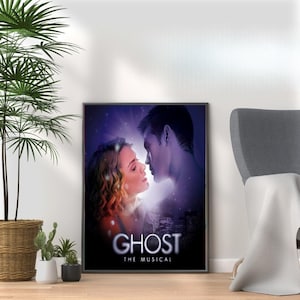 Ghost Musical Poster Print - Vibrant Wall Art for Fans - Home Wall Decor Gift - Broadway West End Musical Theatre Wall Art Display