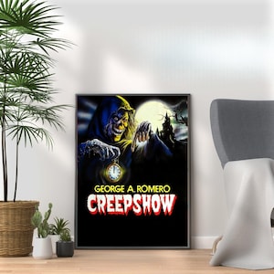 Creepshow Movie Poster Print: Vintage Horror Film Art