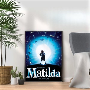 Matilda The Musical Poster Print: Broadway Theatre Wall Art