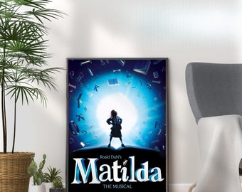 Matilda The Musical Poster Print: Broadway Theatre Wall Art