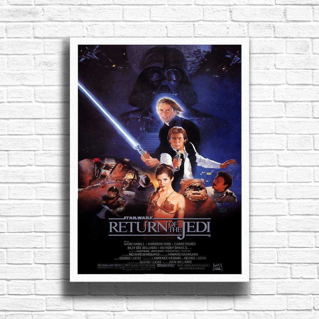 ヴィンテージ スターウォーズ ジェダイの帰還 映画ポスター - 80年代