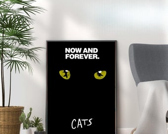 Cats Musical Poster: Broadway Theatre Wall Art