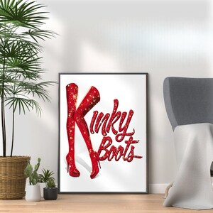 Kinky Boats Musical Poster Print - Vibrant Wall Art for Fans - Home Wall Decor Gift - Broadway West End Musical Theatre Wall Art Display