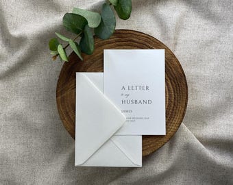 Wedding Day Card: Elegant Italian Cardstock To Mum, Dad