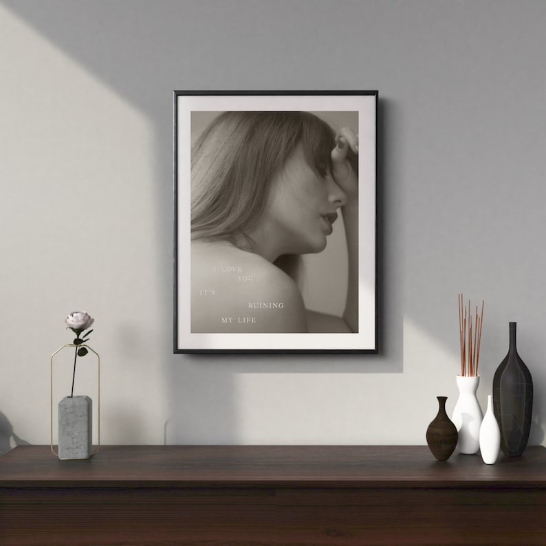 Taylor Swift the Tortured Poets Department Poster Print Digital Art ...