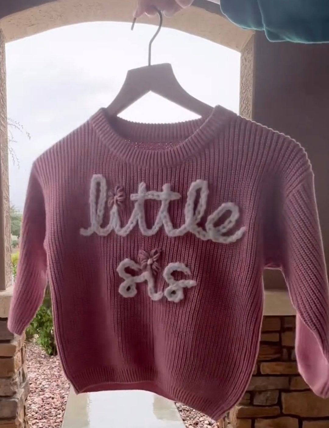 Embroidered Baby Sweaters Etsy