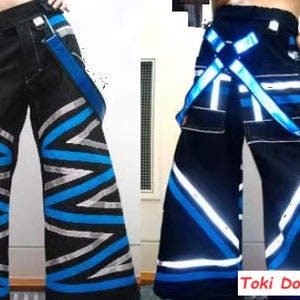 Handcrafted Rave Phat Pants Tailored for Your Dance Odyssey