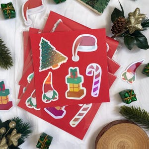 Pack de stickers - Noël | Scrapbooking, carnet, ordinateur