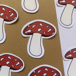 Sticker - Champignon | Scrapbooking, carnet, ordinateur