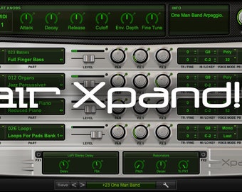 Xpand!2 Mac PC Air Virtuelles Instrument Plug-In auf Lebenszeit Sofortige Lieferung Txt. Herunterladen