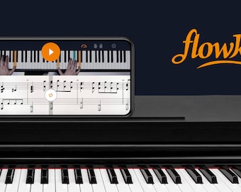 flowkey 3 maanden premium muziekschool pianotoetsenbord online leren onmiddellijke levering !!