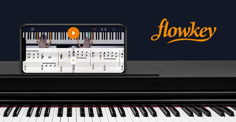 flowkey 3 Monate Premium Musikschule Klaviertastatur online lernen, sofortige Lieferung Bild 1