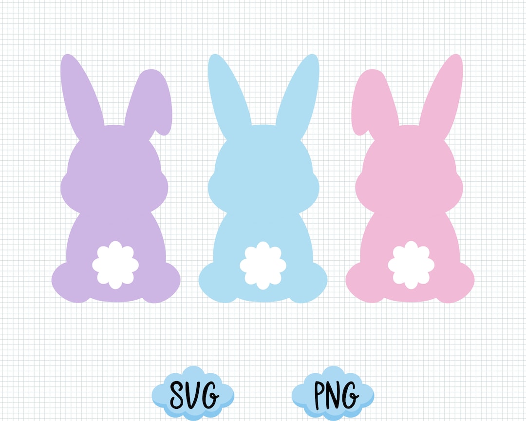 Easter Bunny Svg, Bunny Svg, Easter Svg, Rabbit Svg, Cute Bunnies Svg ...