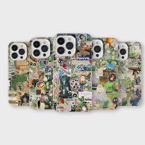 Funda para teléfono con diseño de tablero de estado de ánimo japonés, estética de anime, para iPhone 16 Pro Max 15 14 13 12 11 Plus Samsung S25 Ultra S24 S23 S22 S21 S20