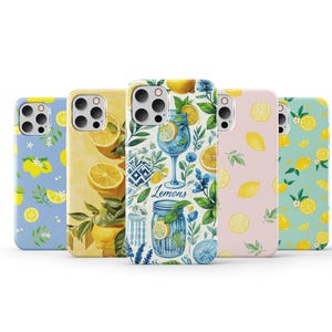 Custodia per telefono al limone, estetica, con frutti carini, per iPhone 16 Pro Max 15 14 13 12 11 X 8 7 6 Plus Samsung S25 Ultra S24 S23 S22 S21 S20