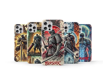 Funda de teléfono Berserk Guts Anime Berserk para iPhone 16 Pro Max 15 14 13 12 11 X 8 7 6 Plus Samsung S25 Ultra S24 S23 S22 S21 S20 FE