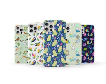 Bird Phone Case Cute Animal Phone Cover for iPhone 16 Pro Max 15 14 13 12 11 X 8 7 6 Plus Samsung S25 Ultra S24 S23 S22 S21 S20 FE