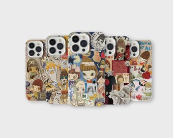 奈良美智のアートスマホケース：頑丈、MagSafe対応 - Etsy 日本