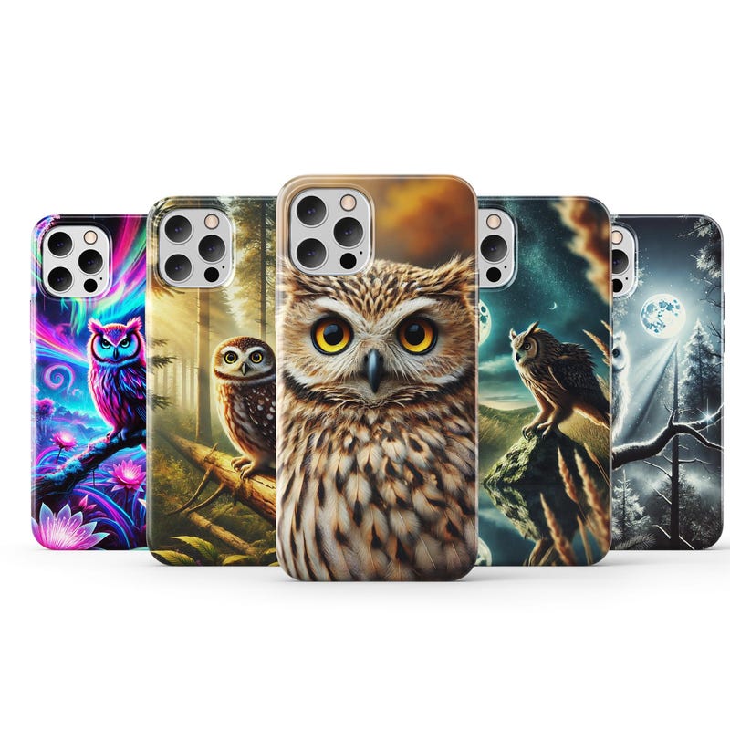 Owl Art iPhone Case