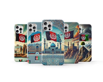 Afghanistan Phone Case Afghanistan Phone Cover for iPhone 16 Pro Max iPhone 15 iPhone 13 iPhone 11 Samsung S24 Ultra Samsung A15 5G S23 S22