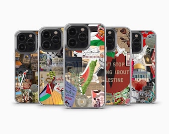 Palestine Phone Case Palestine Map Cover for iPhone 15 Pro Max, 14 Plus, 13, 12, 11, XR Samsung S23 S22 S21 Ultra A14 A54 A53 A13