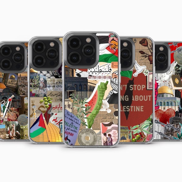 Palestine Phone Case Palestine Map Cover for iPhone 15 Pro Max, 14 Plus, 13, 12, 11, XR Samsung S23 S22 S21 Ultra A14 A54 A53 A13